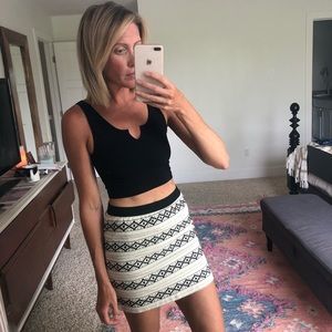 mini skirt, NWT